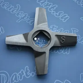 Нож двусторонний мясорубки ZELMOTOR NR8 квадрат - 10x10mm
