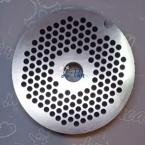 Решётка мясорубки ZELMOTOR #8/3 / Номер: 755473 / 86.3160 / Диаметр 62мм / Ячейка 3мм / Оригинал