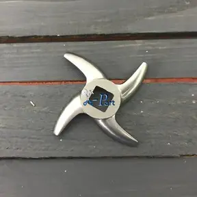 Нож мясорубки ROLSEN #8 зубчатый - квадрат 10x10mm