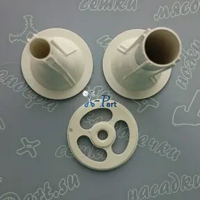 Модель: HV8 (ME610, ME625, ME626,, ME630, ME640, ME645, ME665, ME740), HV10 (мод. ME850) | Под решётку диаметром 62mm | На выходе отверстие для сосисок 10mm, колбасок 19mm